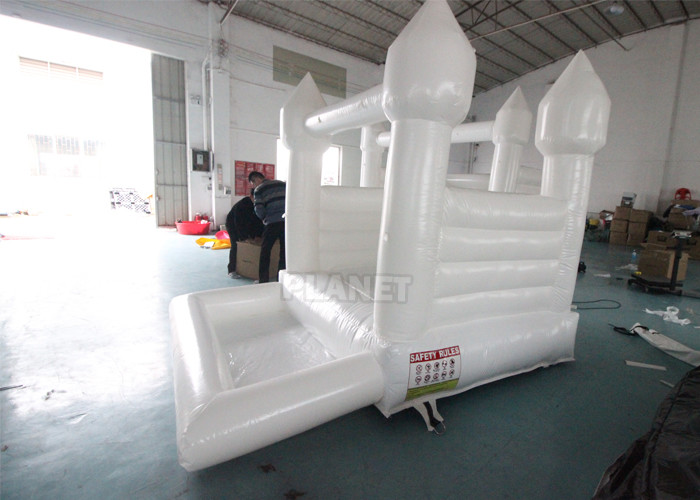 Decoration Wedding Outdoor Mini Jumping Inflatable Bouncer White Bounce House