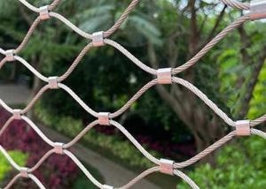 Wholesale 7x7 1.5mm Flexible Stainless Steel Cable Netting Balustrade Fencing Handrail Infill from china suppliers