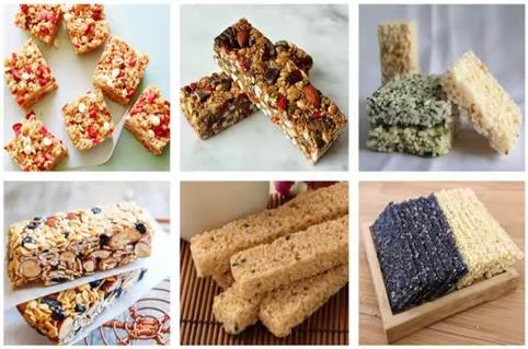 High Capacity Cereal Bar Making Machine / rice puff making machine