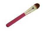 Natural Liquid / Powder Synthetic Foundation Brush For Combination Skin