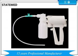 White - Grey Manual Suction Machine For Mucus Abs Pvc Material Ce Approved