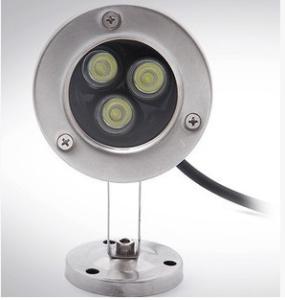 Wholesale High Quality 3W 6W 9W 12W 15W 18W Underwater LED Light AC90-265V/ DC12V Aluminum+PC Cover from china suppliers
