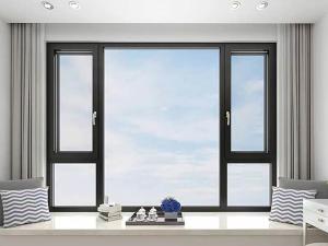 Wholesale Customized Aluminum Casement Windows with Tailored Glass for Office Building Soundproofing from china suppliers