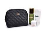 Custom logo large capacity simple travel toiletry storage makeup bags