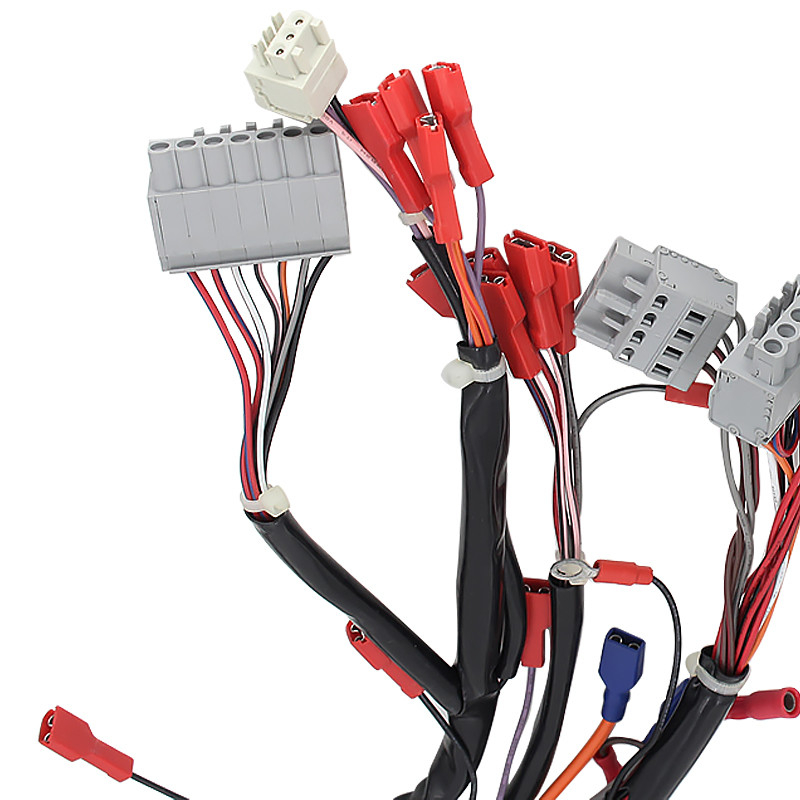Custom OEM ODM Wiring Harness low voltage wiring harness for Automobile with IATF16949 ISO9001 and Branded connectors