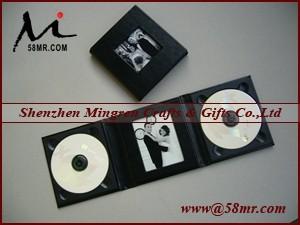 Wholesale Leather Wedding Double cd dvd Album Case from china suppliers