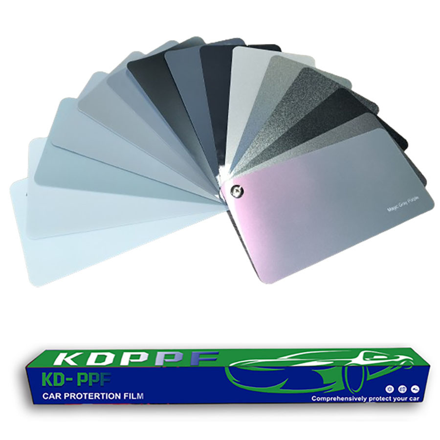 8 Mil Luxury Gray Series Car Film Care Products Suppliers Color Change PPF