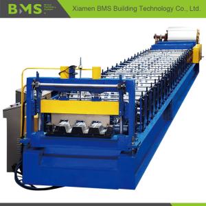 Wholesale PLC Control Metal Steel Roll Forming Equipment for Floor Decking 12-15m/min from china suppliers
