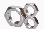 M5 M6 Stainless steel Hexagon Flange Nuts SS304 SS316 A2 A4-81 Hex Thin Nuts