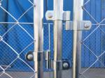 Galvanized Heavy Duty Metal Dog Kennel Outdoor 2x2x3M Chain Link Large Dog Run