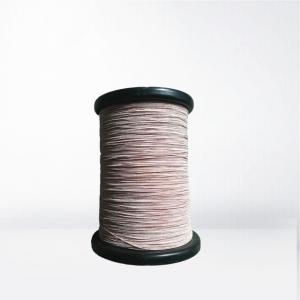 China 0.04 X 12 Ustc Soldering Litz Wire 800v Copper Enameled Wire Breakdown Voltage With Silk Covered on sale