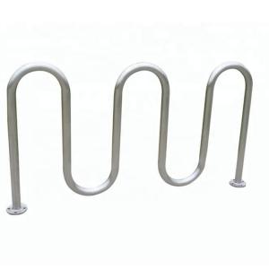 China Surface Mounted Commercial Bike Racks 304 Stainless Steel Material on sale