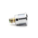 A3 Iron Housing Tubular Pin Tumbler Lock Anti Theft Plastic Key Handle
