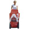 Buy cheap Street Segway Electric Scooter With Poster Board Cable Lock Preventing from wholesalers