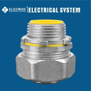 Wholesale 1 inch Malleable Iron Straight Flexible Conduit Fittings Liquid Tight Connector from china suppliers