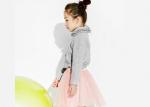 Crew Neck Girls Size 10 Clothes , Girls Pullover Sweatshirt Double Layer Collar