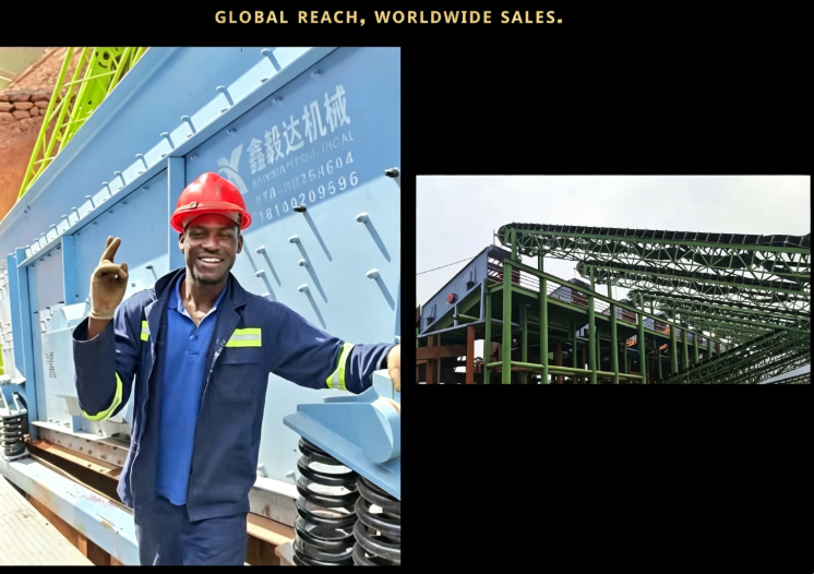 XY-1860-3 Vibrating Screen Stable Reliable Performance Industrial Vibrating Screen
