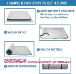 Mattress Vacuum Bag Zip Compression Storage Moving Returns Bag Vacuum Seal