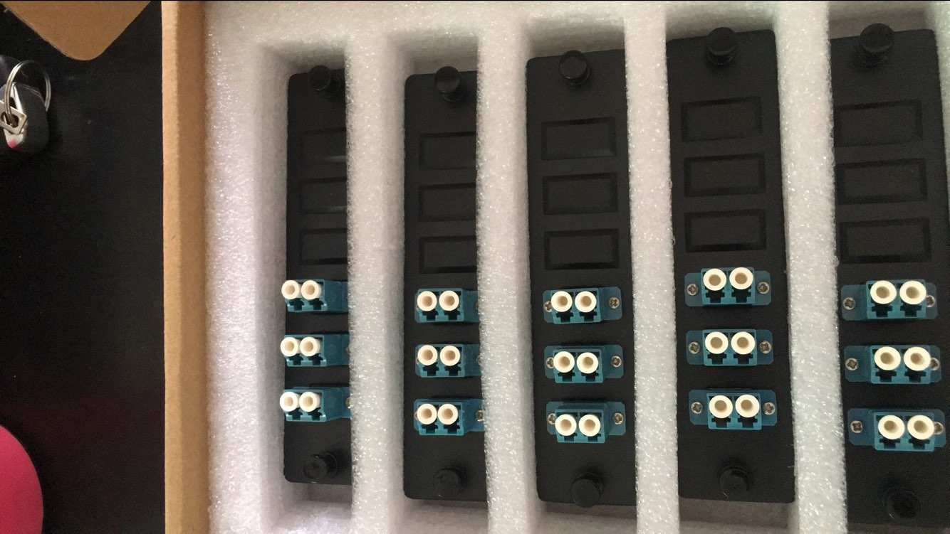 Cold Roll Steel SC LC 12fo 6fo Lgx Adapter Panel 130*30mm