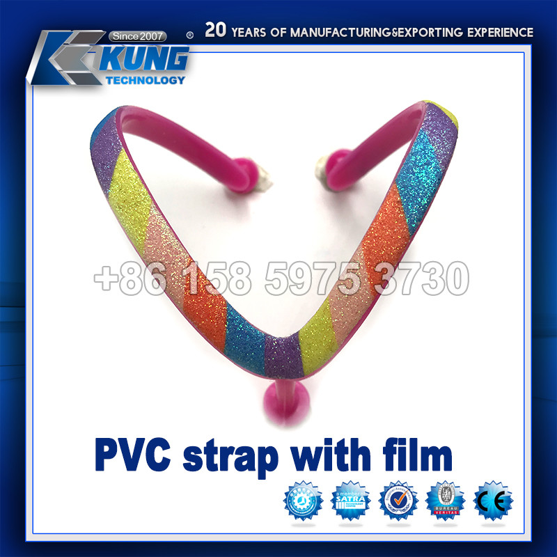 Multicolor PVC Slipper Straps