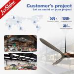 Rotary Vane Quantity 3 70 Inches Wooden Blades Ceiling Fan for Great Room