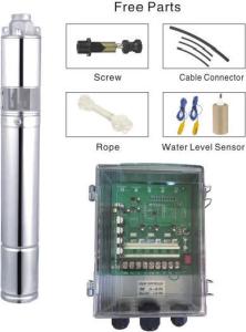 Wholesale 3.2 CBM H 3 Inch 48V Well Submersible Centrifugal Brushless Dc Solar Water Pump from china suppliers