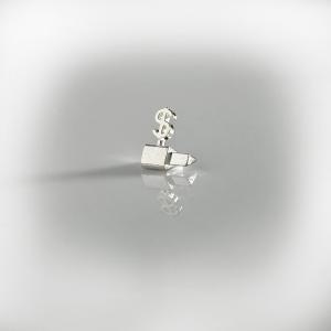 Wholesale 3D Metal USD Pricing Systems price cubes Retail Price Display Tags from china suppliers