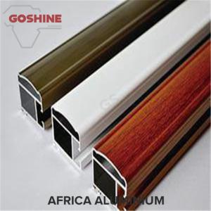 Wholesale 6063 anodizing electrophoresis powder coated wooden grain aluminium profiles from china suppliers