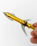 Carbon Steel Bow Hunting Archery Broadhead 100 Grain 3 Blade Mechanical