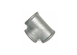 Wholesale 21/2x1/2 Inch 45 Degree Pipe Tee Boiler Pipe Fittings For Household Fire Resistant from china suppliers