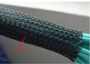 Wholesale PET Braided Flame Retardant Cable Sleeve 1mm 100mm For Automotive from china suppliers