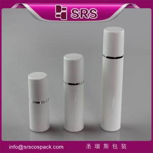 Wholesale SRS PACKAGING high quality and good price airless bottle ,15ml 30ml 50ml luxury plastic lotion bottle from china suppliers