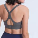 Women Cross Back Energy Bra Skin Friendly Yoga Sports Bras 220gsm