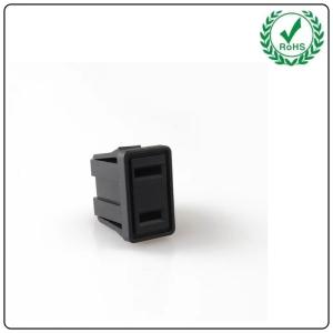 Wholesale LZ-F-M2 AC Socket Outlet Copper 10A Female 2Pin American Standard Electric Socket from china suppliers