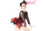 2 Pieces Full Lace Long Sleeved Sequin Jazz Shorts Dance Costume Jazz Dance Wear