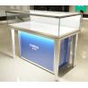 Buy cheap Aluminum Alloy Frame Mobile Jewelry Store Showcases Lighted Jewelry Display Case from wholesalers
