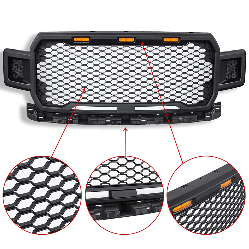 4x4 Ford F150 2018 Car Front Grill with Lights