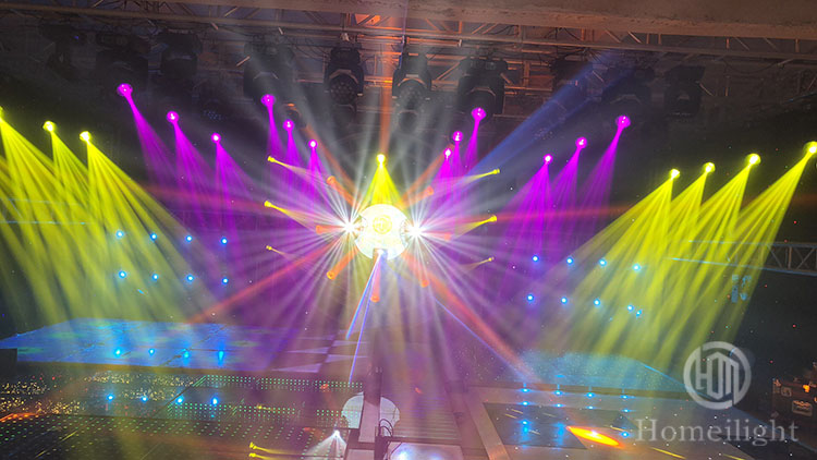 200W Super Bright LED Spot Moving Head Light For Stage Lighting