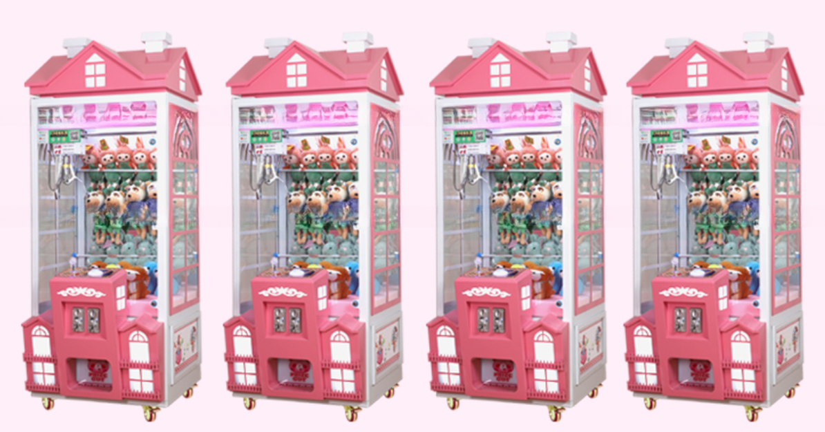 Indoor modern design arcade claw dolls vending gifts machine for game room