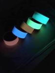 Blue/red/pink/yellow color PET type photo luminescent vinyl sticker 6-8 hours