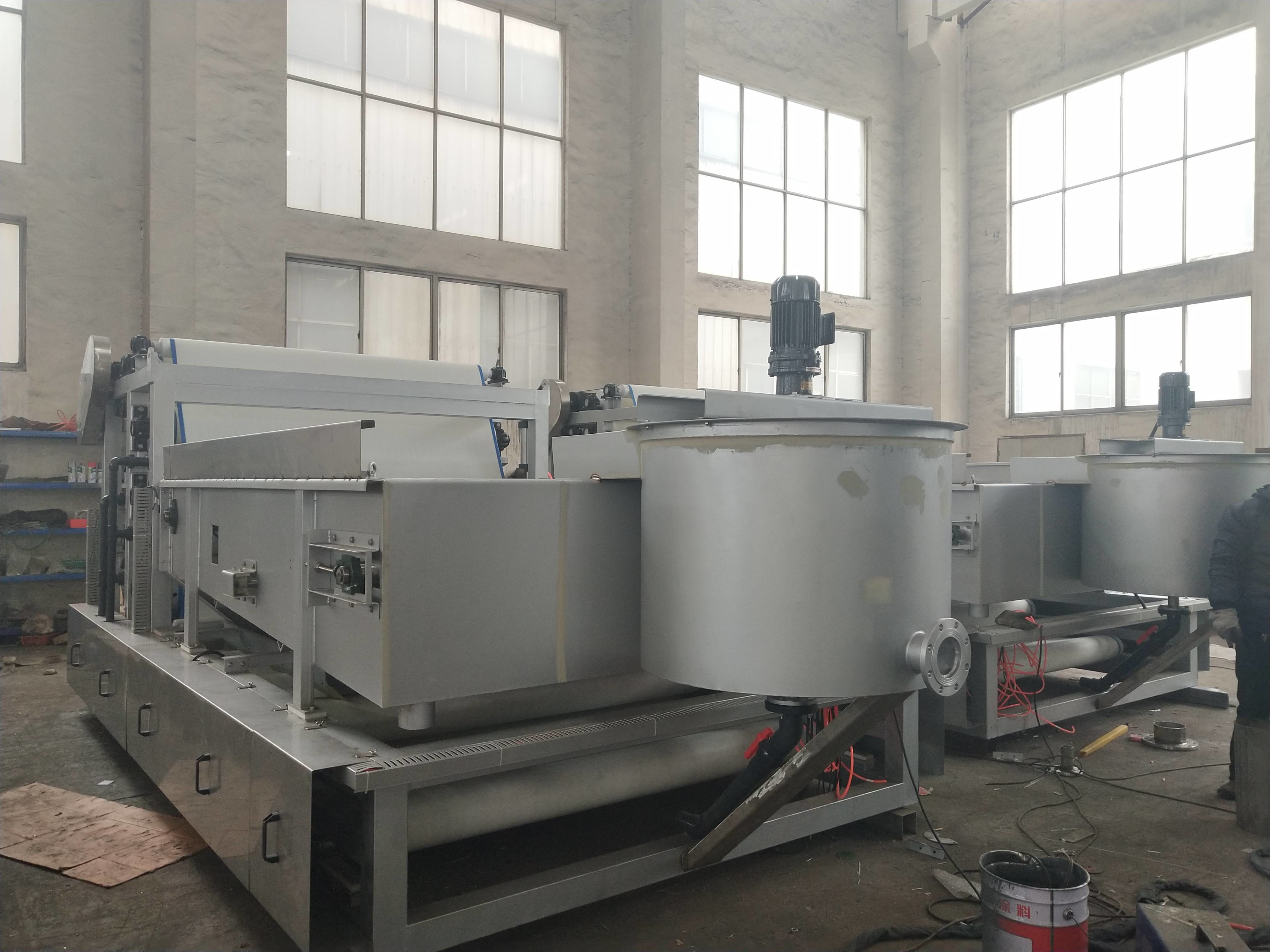 30m3/h Gravity Sludge Dewatering Machine Chemical Industry