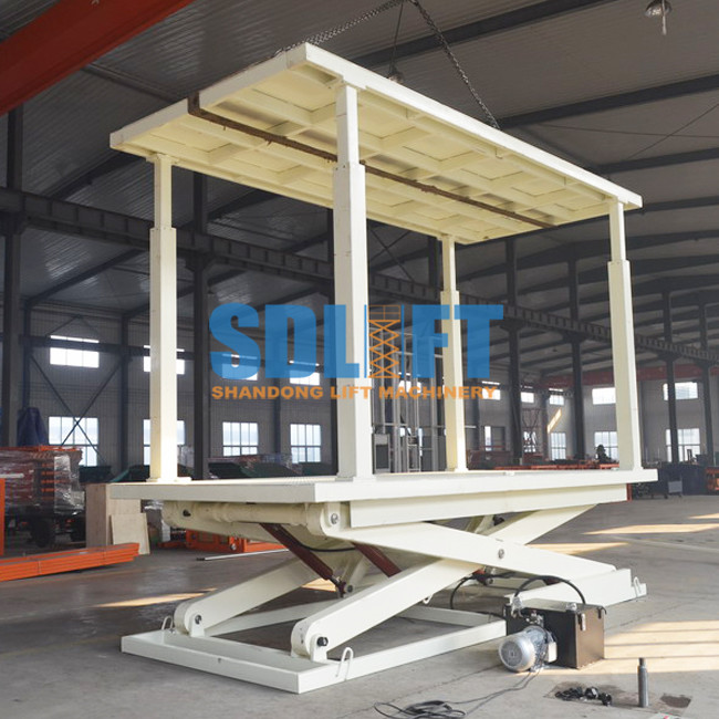 Anti Skid 6 Ton Double Platform Car Parking System