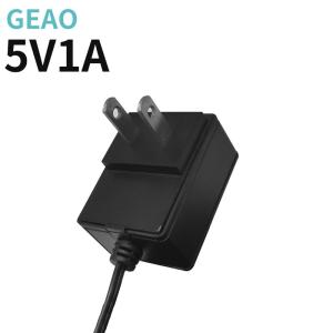 Wholesale AC 6W 5V 1A Wall Mount Power Supply Durable For Projector Printer from china suppliers
