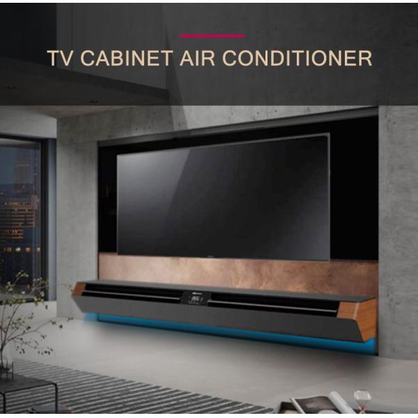 Modern Wooded TV Table Cabinet with Multi-function Electric LED Touch Air Conditioner