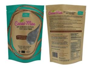 Wholesale Food Packaging Kraft Paper Stand up Bag Zipper Lock Pouch with Window from china suppliers