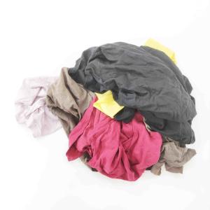 Wholesale Australia colored t-shirt wiping rags Industrial 10kg bales 100% cotton T-shirt Rags for mechanical workshops from china suppliers
