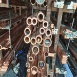 Cu 99.99% 10mm Straight Copper Pipe Tubes C12000 TU2 Customized Length