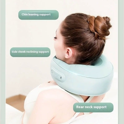 Portable Neck And Shoulder Massager Relief 3D Kneading Massager For Tension Stiffness