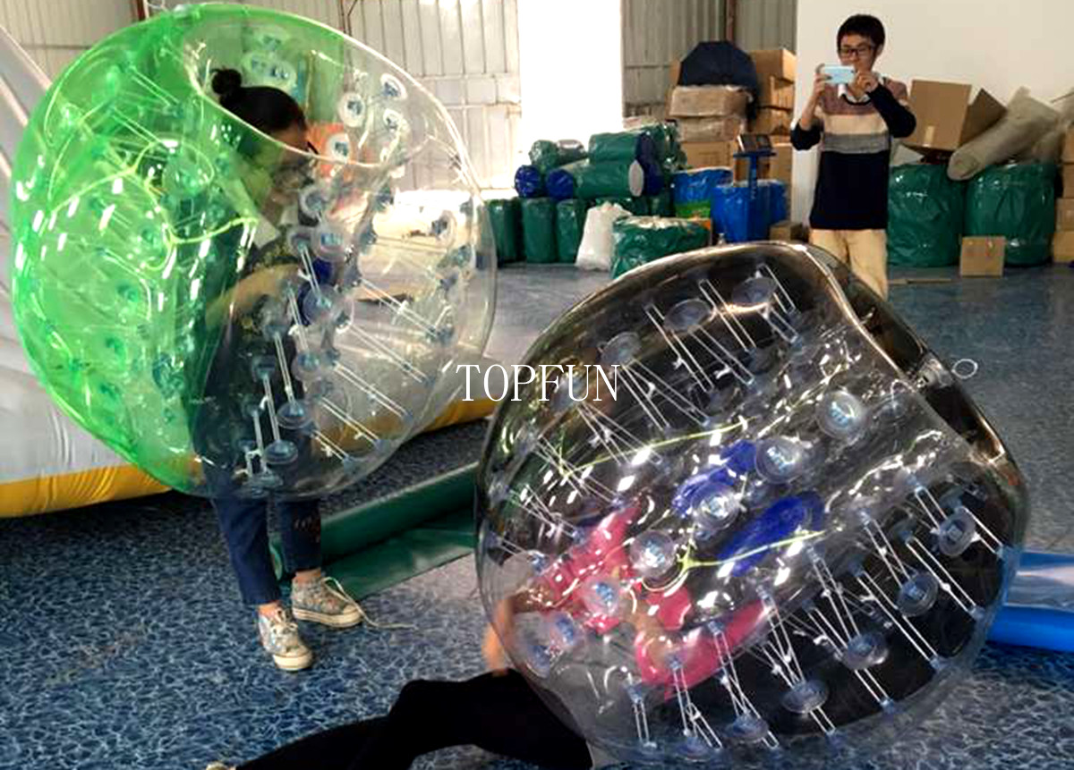 Durable Waterproof Inflatable Hamster Ball For Humans , 1.5m Dia