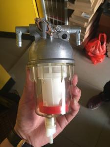 Wholesale EC55 ZAX70 Excavator Fuel Water Seperator Engine Oil Filter from china suppliers